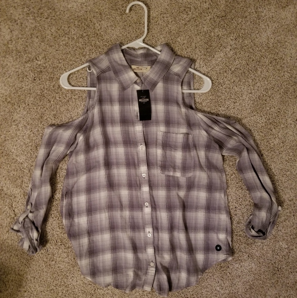 Hollister Cold Shoulder Top